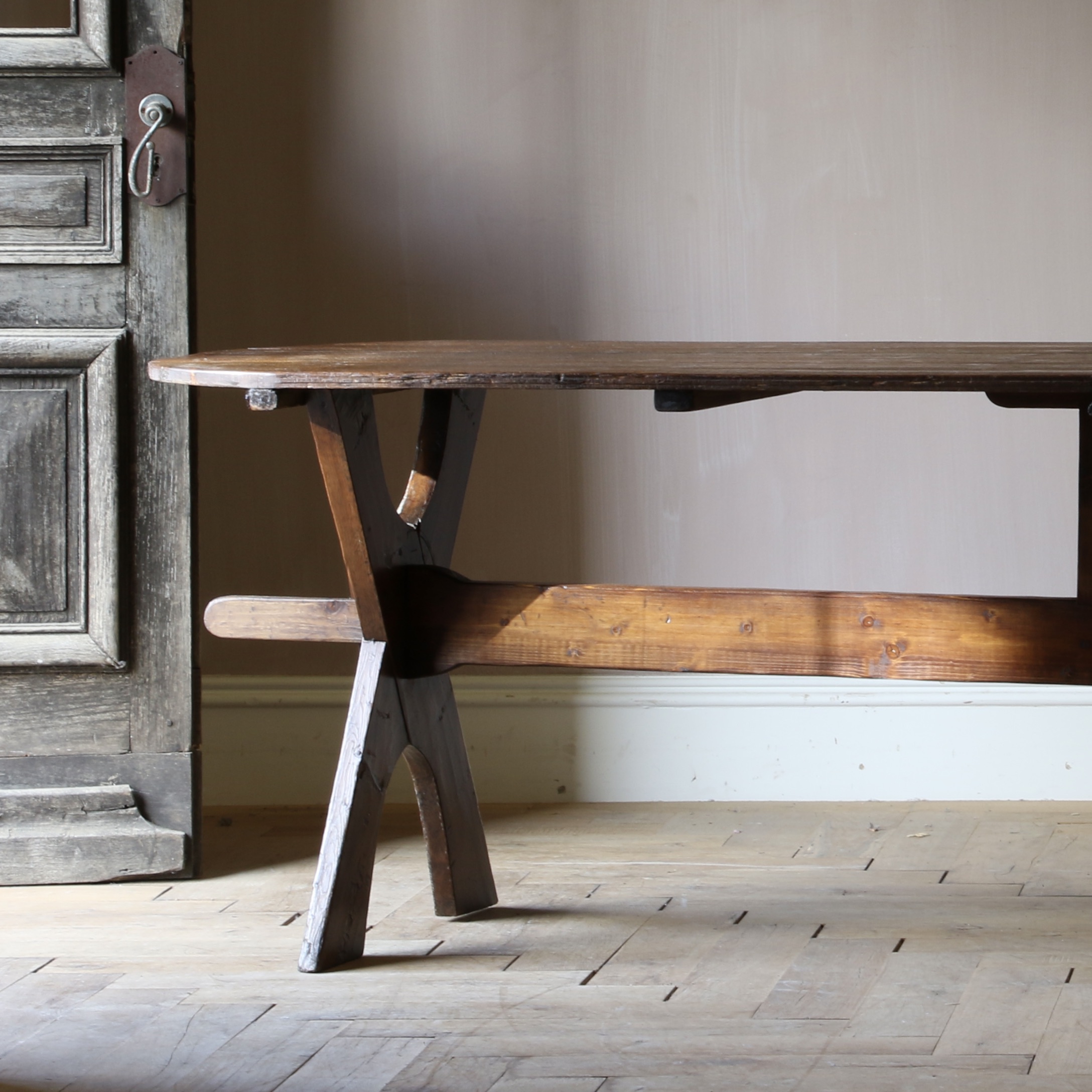 Cross Base Console Table
